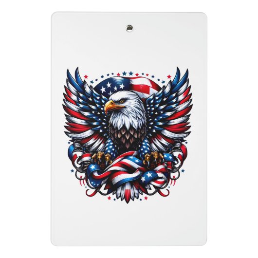 Patriottic Mini Clipboard Klembord (Achterkant)