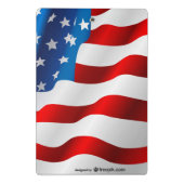 Patriottic Mini Clipboard Klembord (Achterkant)