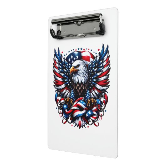Patriottic Mini Clipboard Mini Klembord (Angled2)