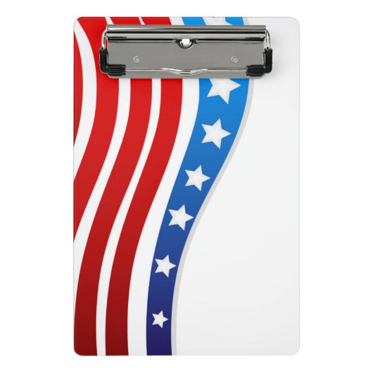 Patriottic Mini Clipboard Mini Klembord (Voorkant)