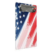 Patriottic Mini Clipboard Mini Klembord (Schuin)