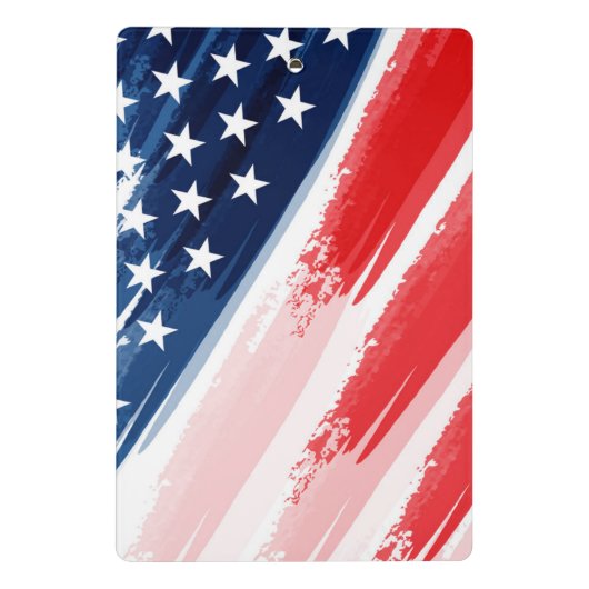 Patriottic Mini Clipboard Mini Klembord (Achterkant)