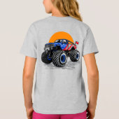 Patriottic Off Road Monster Truck Adventure T-shirt (Achterkant)
