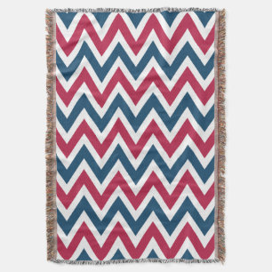 Patriottic Pattern Throw Blanket Deken
