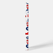 Patriottic Peace LOVE Case-Mate iPhone Case (Achterkant / Links)