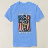 Patriottic Physical Therapist Assistant T-shirt (Design voorkant)