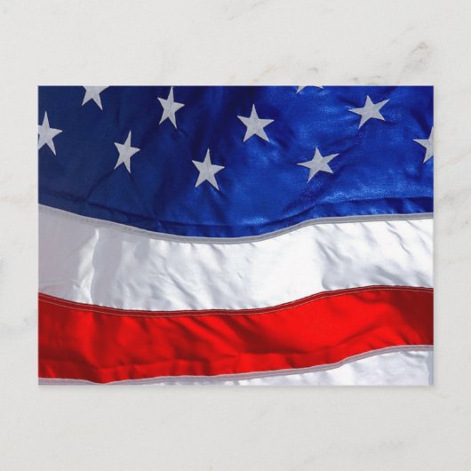 Patriottic Post Card Briefkaart (Voorkant)