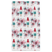 Patriottic Rocket Pop Popsicle Fireworks, 4 juli Klein Cadeauzakje (Achterkant)