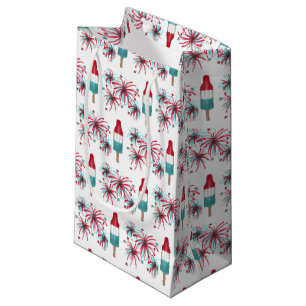 Patriottic Rocket Pop Popsicle Fireworks, 4 juli Klein Cadeauzakje