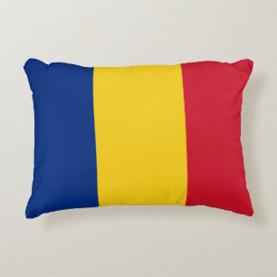 Patriottic Romania vlag Roemeens Accent Kussen