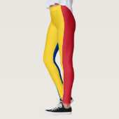 Patriottic Romania vlag Roemeens Leggings (Links)