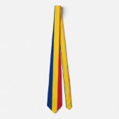Patriottic Romania vlag Roemeens Stropdas (Voorkant)