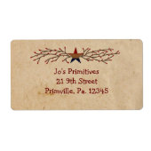 Patriottic Star Business Label (Voorkant)