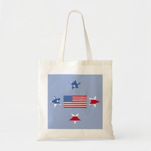 Patriottic Stars Bag Tote Bag