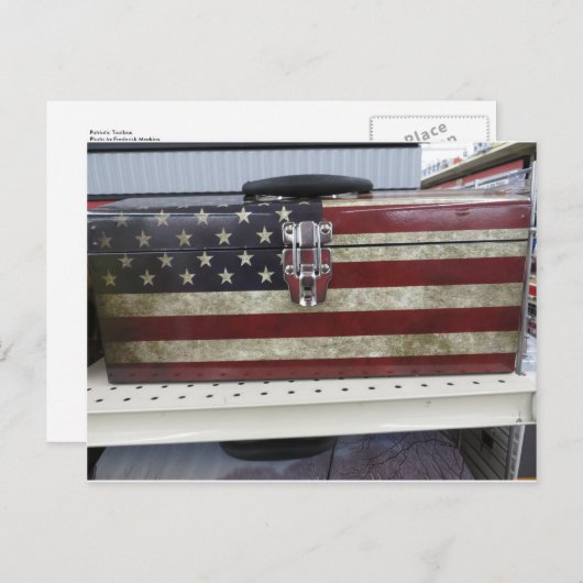 Patriottic Toolbox Briefkaart (Voorkant / Achterkant)