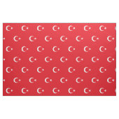 Patriottic Turkey Flag Stof (Fat Quarter)