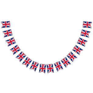 Patriottic Union Jack Britse vlag Vlaggetjes