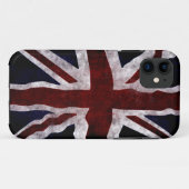 Patriottic Union Jack UK Union Flag Case-Mate iPhone Case (Achterkant (horizontaal))