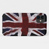 Patriottic Union Jack UK Union Flag Case-Mate iPhone Case (Achterkant (horizontaal))