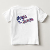 Patriottic USA Flag Heart Home of the Brave (Achterkant)