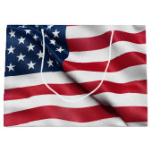 Patriottic USA Flag Large Cadeautasje (Voorkant)