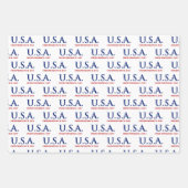 Patriottic USA Independence Day Inpakpapier Vel (Voorkant)