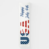 Patriottic USA Indoor Banner (Verticaal)