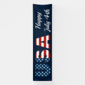 Patriottic USA Indoor Banner (Verticaal)