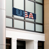 Patriottic USA Outdoor Banner (Buitenkant Gebouw)