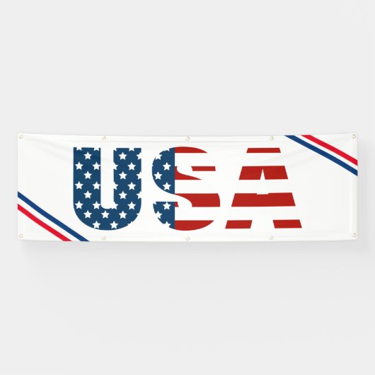 Patriottic USA Outdoor Banner (Horizontaal)