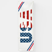 Patriottic USA Outdoor Banner (Verticaal)