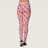 Patriottic USA pride American US vlag Patriotic Leggings (Achterkant)