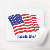 Patriottic Wedding Muismat (Met muis)