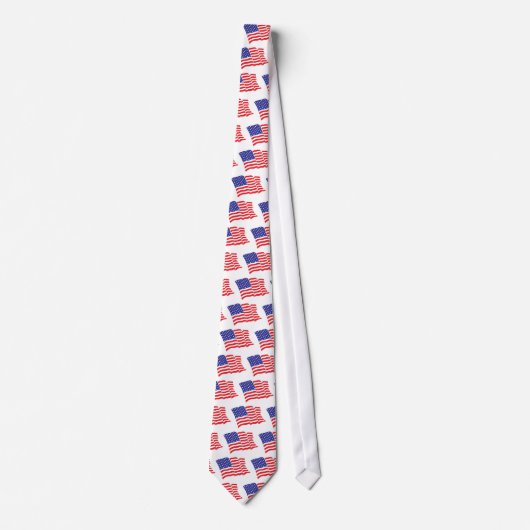 Patriottic Wedding Stropdas (Voorkant)