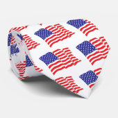 Patriottic Wedding Stropdas (Opgerold)