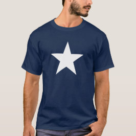 Patriottic White Star T-shirt