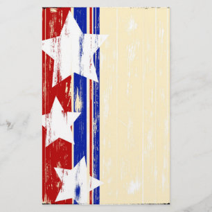 Patriottic Wood Briefpapier