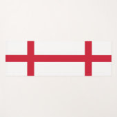 Patriottic Yoga Mats with flag of England, UK Yogamat (Voorkant (horizontaal))