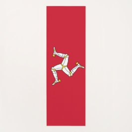 Patriottic Yoga Mats with Isle of Man flag, VK Yogamat