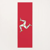 Patriottic Yoga Mats with Isle of Man flag, VK Yogamat (Achterkant)