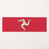Patriottic Yoga Mats with Isle of Man flag, VK Yogamat (Voorkant (horizontaal))