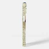 patriotticum, drums met muzieknotities Case-Mate iPhone case (Achterkant / Rechts)