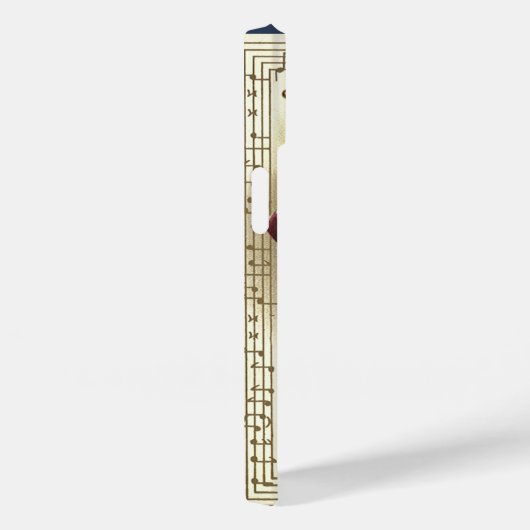 patriotticum, drums met muzieknotities Case-Mate iPhone case (Achterkant / Rechts)