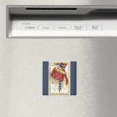 patriotticum, drums met muzieknotities magneet (Insitu (Vaatwasser))