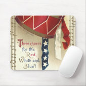  patriotticum, drums met muzieknotities muismat (Met muis)