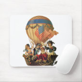 patriotticum, kinderen in een luchtballon muismat (Met muis)