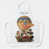  patriotticum, kinderen in een luchtballon schort (Voorkant)