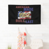 Patriottisch 1952 70e verjaardag spandoek (Insitu)