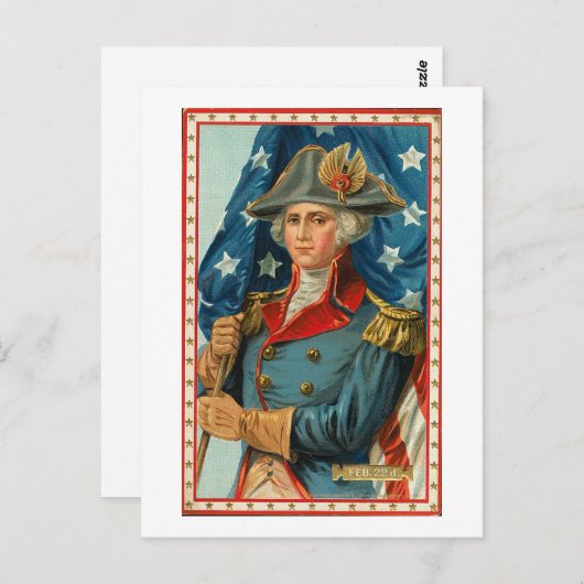 Patriottisch 1 briefkaart (Voorkant / Achterkant)