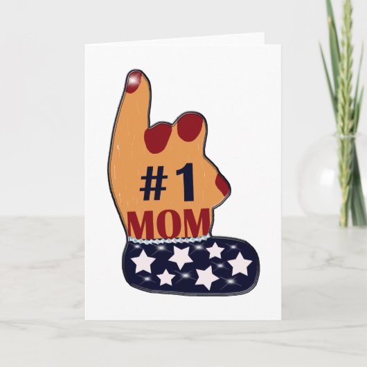 Patriottisch #1 Mamma Kaart (Voorkant)
